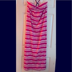 New Maxi Halter Tie Sundress
